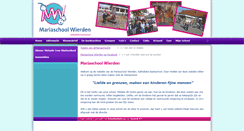 Desktop Screenshot of mariaschoolwierden.nl